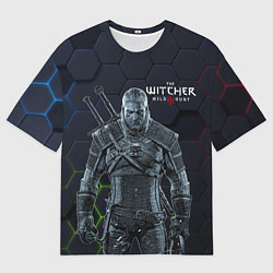 Мужская футболка оверсайз The witcher!