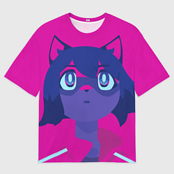 Мужская футболка оверсайз Красотка Митиру - Совершенно новое животное