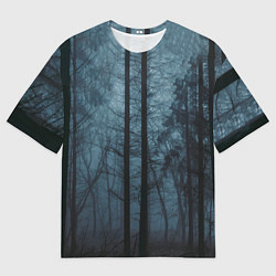Мужская футболка оверсайз Dark-Forest