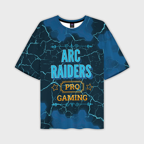 Мужская футболка оверсайз Игра ARC Raiders: pro gaming / 3D-принт – фото 1