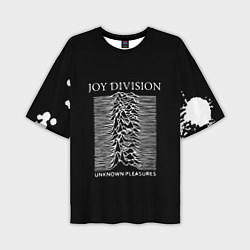 Футболка оверсайз мужская Joy Division - unknown pleasures, цвет: 3D-принт