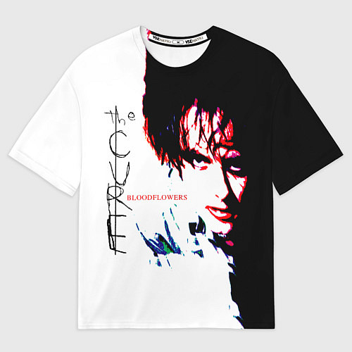 Мужская футболка оверсайз Bloodflowers - The Cure / 3D-принт – фото 1
