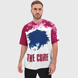 Футболка оверсайз мужская Роберт Смит The Cure, цвет: 3D-принт — фото 2