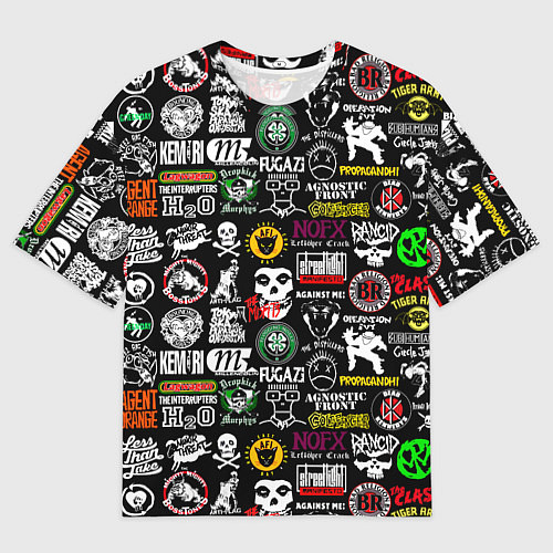 Мужская футболка оверсайз Inscriptions in English quotes / 3D-принт – фото 1