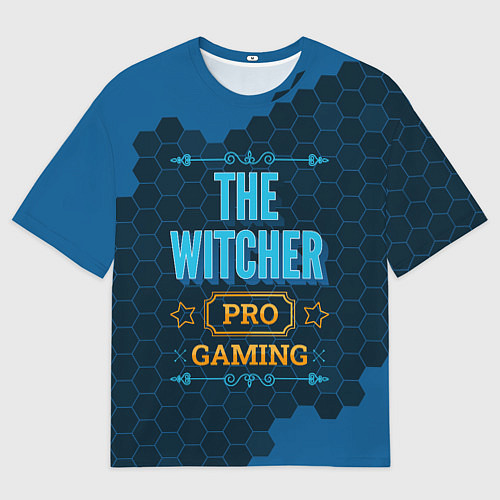 Мужская футболка оверсайз Игра The Witcher: pro gaming / 3D-принт – фото 1