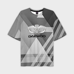 Футболка оверсайз мужская Daewoo - logo, цвет: 3D-принт
