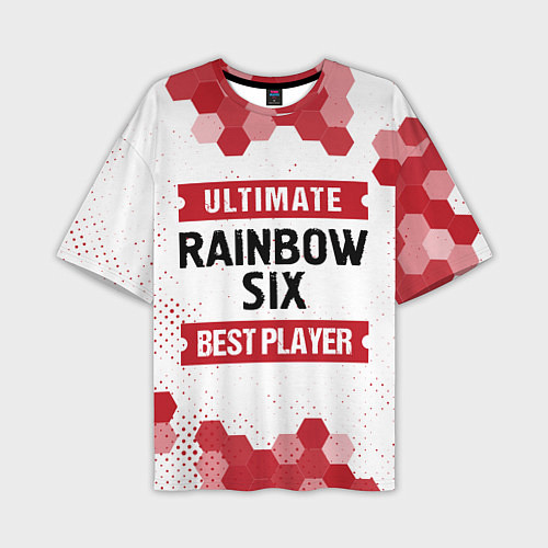 Мужская футболка оверсайз Rainbow Six: Best Player Ultimate / 3D-принт – фото 1