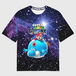 Футболка оверсайз мужская Super Mario Galaxy - Nintendo, цвет: 3D-принт