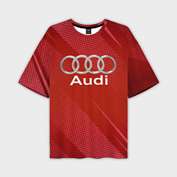Футболка оверсайз мужская Audi abstraction, цвет: 3D-принт