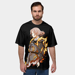 Футболка оверсайз мужская Elden Ring - Мелина, цвет: 3D-принт — фото 2