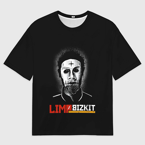 Мужская футболка оверсайз Limp bizkit Wes Borland / 3D-принт – фото 1