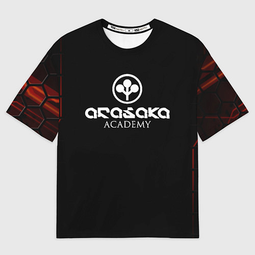 Мужская футболка оверсайз Киберпанк - Arasaka Academy / 3D-принт – фото 1