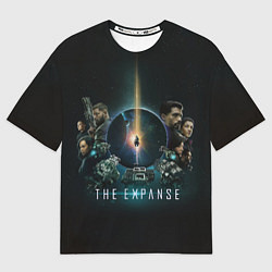 Мужская футболка оверсайз The Expanse арт