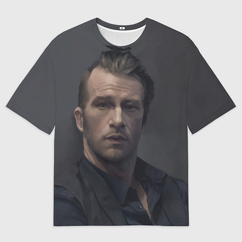 Мужская футболка оверсайз Джозеф Алоизиус Миллер арт / 3D-принт – фото 1