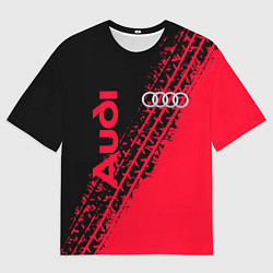 Футболка оверсайз мужская Audi, цвет: 3D-принт