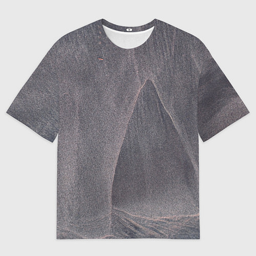 Мужская футболка оверсайз Тёмные туманные блёстки / 3D-принт – фото 1