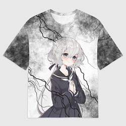 Футболка оверсайз мужская Junko Konno - Зомбилэнд Сага Месть, цвет: 3D-принт