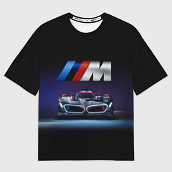Футболка оверсайз мужская BMW M Performance Motorsport, цвет: 3D-принт