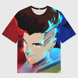 Футболка оверсайз мужская Cyberpunk: Edgerunners Дэвид Мартинес, цвет: 3D-принт