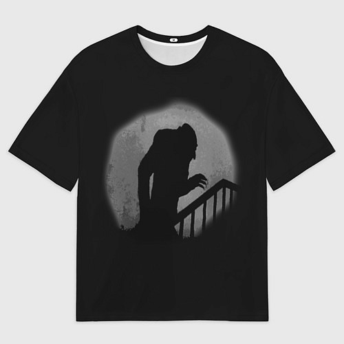 Мужская футболка оверсайз Тень Носферату / 3D-принт – фото 1