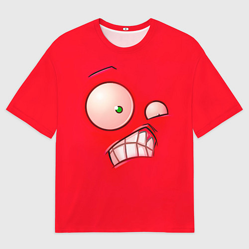 Мужская футболка оверсайз Plants vs Zombies - Перчик / 3D-принт – фото 1