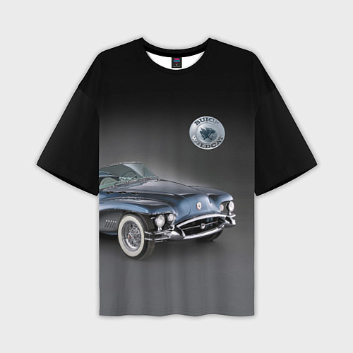 Мужская футболка оверсайз Buick Wildcat - cabriolet / 3D-принт – фото 1