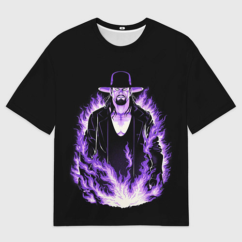 Мужская футболка оверсайз The phenom undertaker / 3D-принт – фото 1