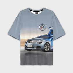 Мужская футболка оверсайз Buick Riviera - Concept - Nature