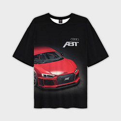Мужская футболка оверсайз Audi quattro ABT autotuning
