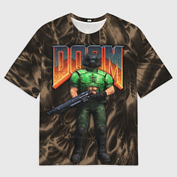 Мужская футболка оверсайз DOS DOOM - Doomguy