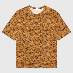 Футболка оверсайз мужская Пробковое дерево - текстура, цвет: 3D-принт