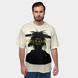 Футболка оверсайз мужская Best of 2001 - 2009 The Rasmus, цвет: 3D-принт — фото 2