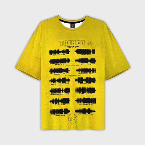 Мужская футболка оверсайз Trench - Twenty One Pilots / 3D-принт – фото 1