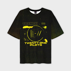 Мужская футболка оверсайз Twenty One Pilots Trench