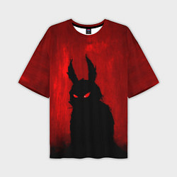 Мужская футболка оверсайз Evil Rabbit