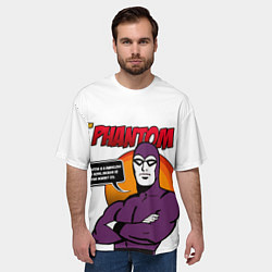 Футболка оверсайз мужская The Phantom, цвет: 3D-принт — фото 2