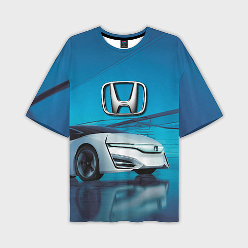 Мужская футболка оверсайз Honda concept - Japan / 3D-принт – фото 1