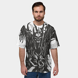 Футболка оверсайз мужская Evil from the Darkness, цвет: 3D-принт — фото 2