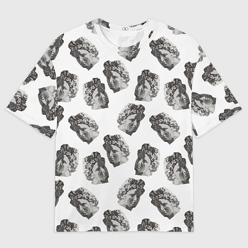 Мужская футболка оверсайз Аполлон - паттерн / 3D-принт – фото 1
