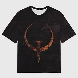 Футболка оверсайз мужская Quake 1, цвет: 3D-принт