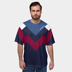 Футболка оверсайз мужская FIRM always in sports, цвет: 3D-принт — фото 2