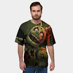 Футболка оверсайз мужская Спрингтpaп, цвет: 3D-принт — фото 2