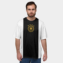 Футболка оверсайз мужская Сборная Германии форма, цвет: 3D-принт — фото 2
