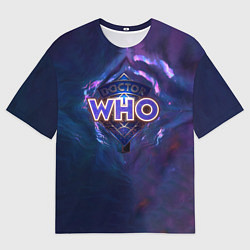 Мужская футболка оверсайз Новый Доктор Кто