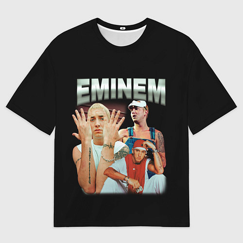 Мужская футболка оверсайз Eminem Slim Shady / 3D-принт – фото 1
