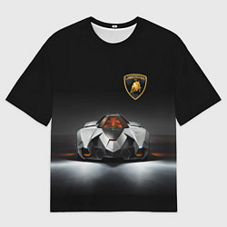 Футболка оверсайз мужская Lamborghini Egoista - Italy, цвет: 3D-принт