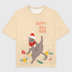 Футболка оверсайз мужская Хоба, цвет: 3D-принт