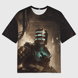 Футболка оверсайз мужская Айзек Кларк Dead space remake, цвет: 3D-принт
