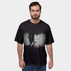 Футболка оверсайз мужская Oppenheimer black, цвет: 3D-принт — фото 2