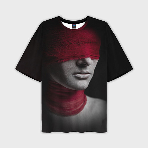 Мужская футболка оверсайз Красная мумия / 3D-принт – фото 1